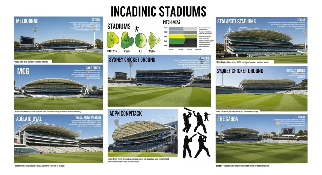 Cricket Stadiums in Australia
