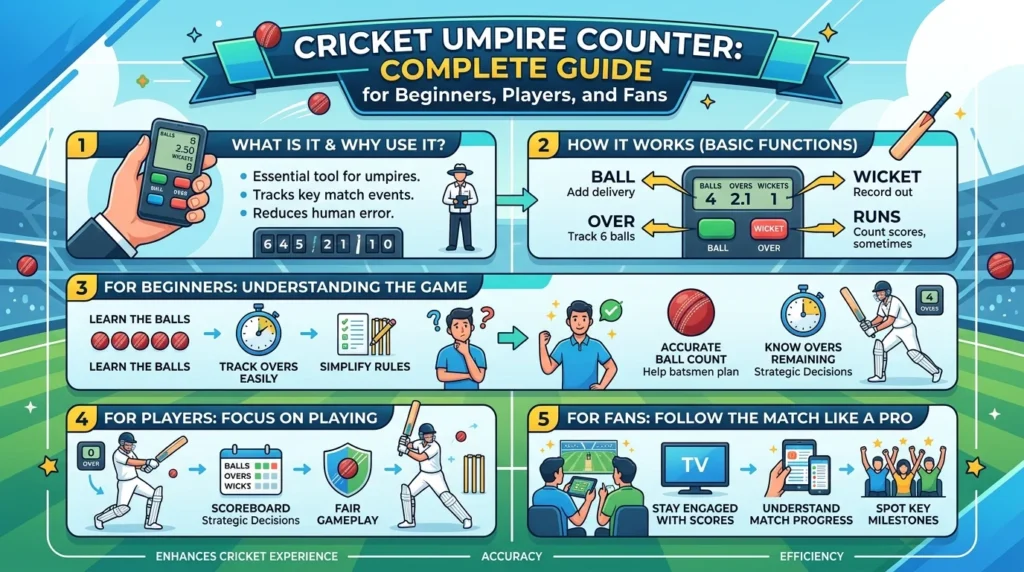 Cricket Umpire Counter