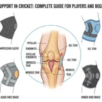Knee Support in cricket