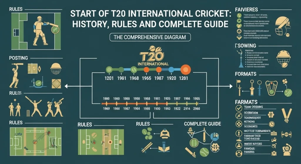 Start of T20 International Cricket