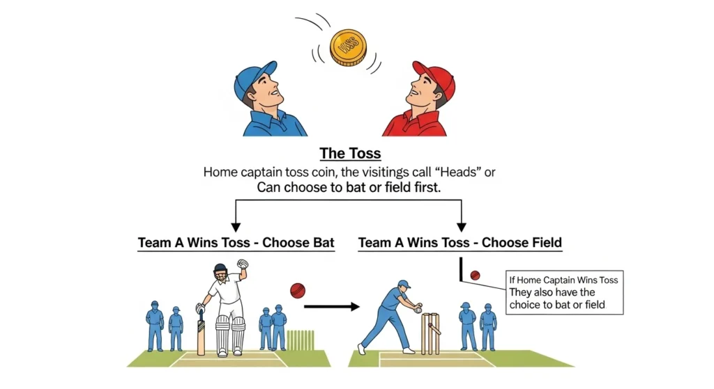 Toss Rule in cricket