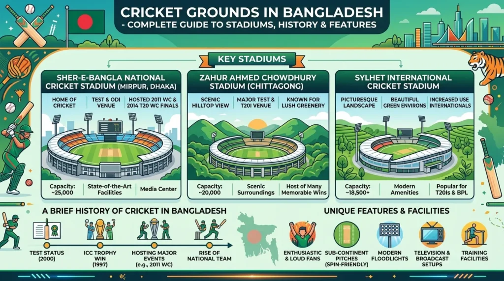Cricket Grounds in Bangladesh
