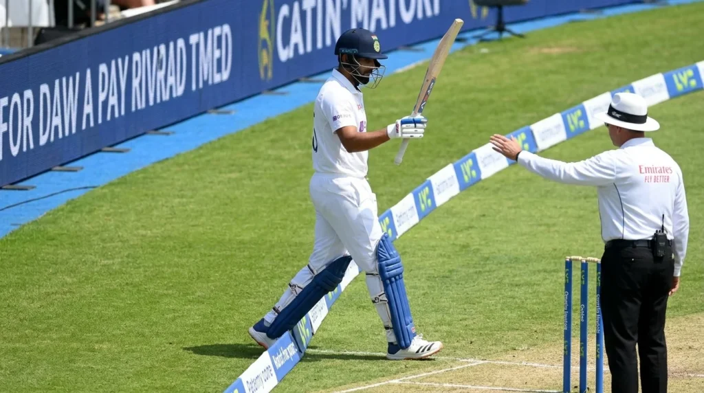 Player Leaving the Field in Cricket