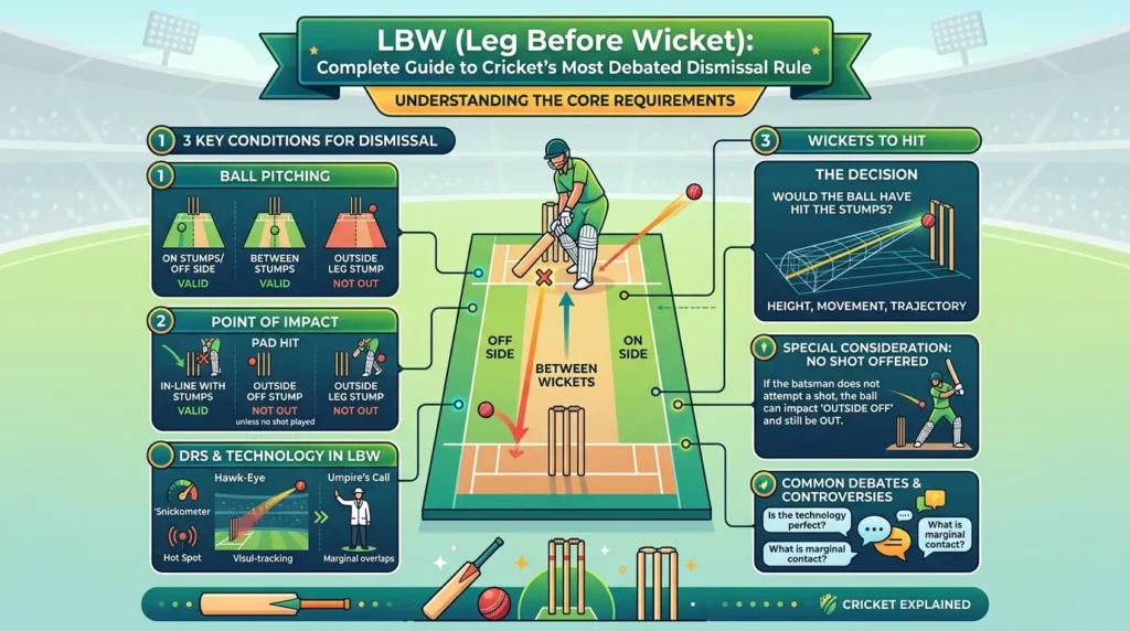LBW (Leg Before Wicket)