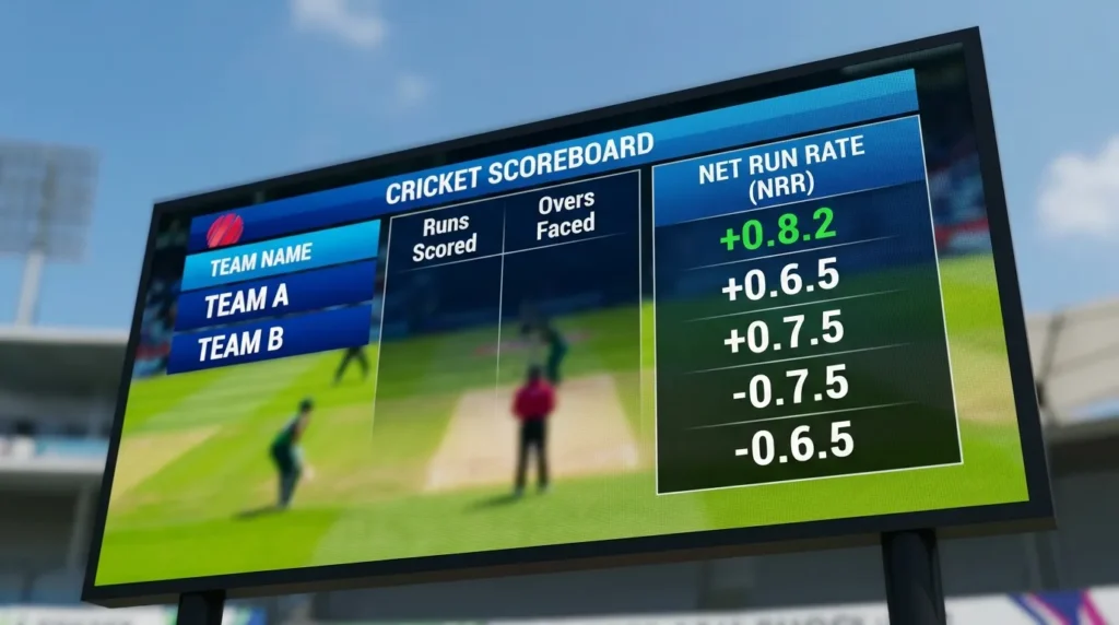 what is net run rate in cricket