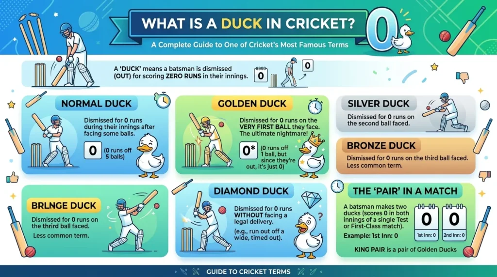 What is Duck in Cricket