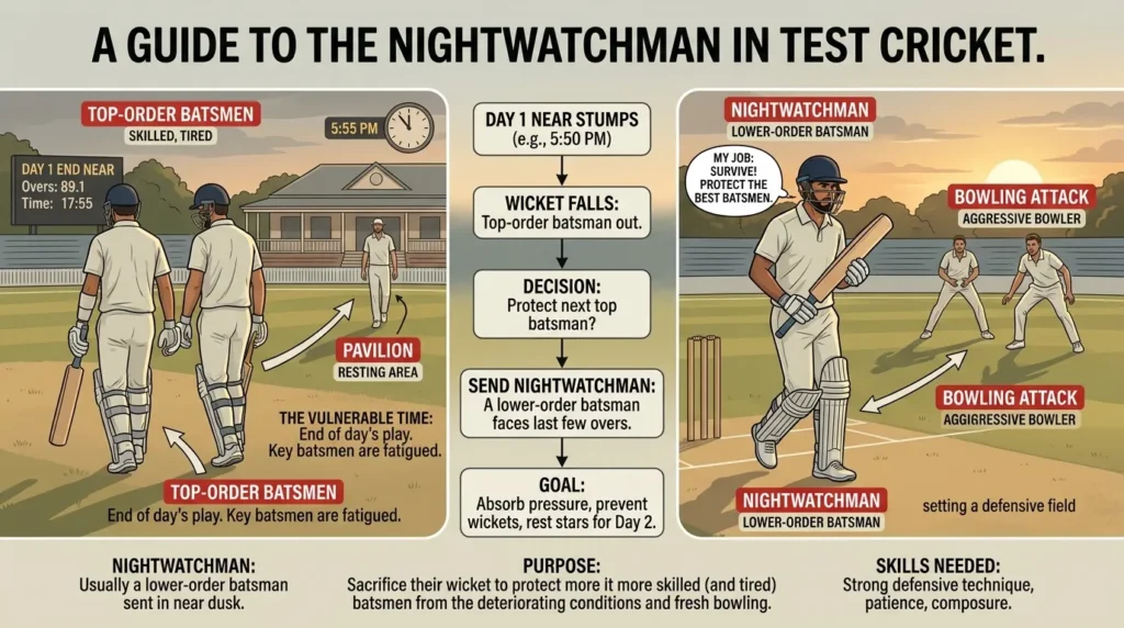 What Is Nightwatchman in Cricket?