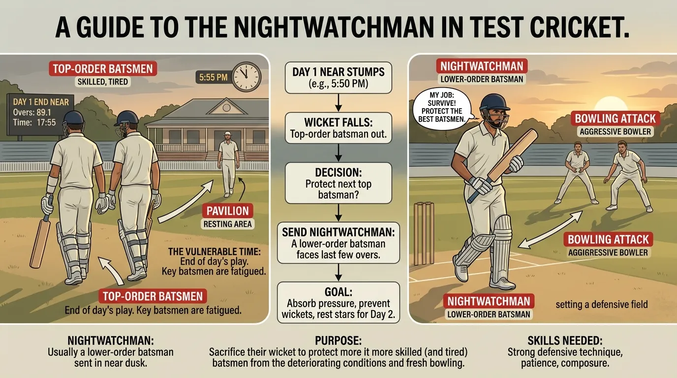 What Is Nightwatchman in Cricket?