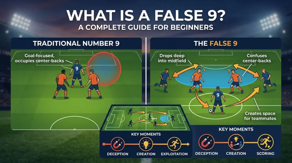 What Is a False 9 in Football?