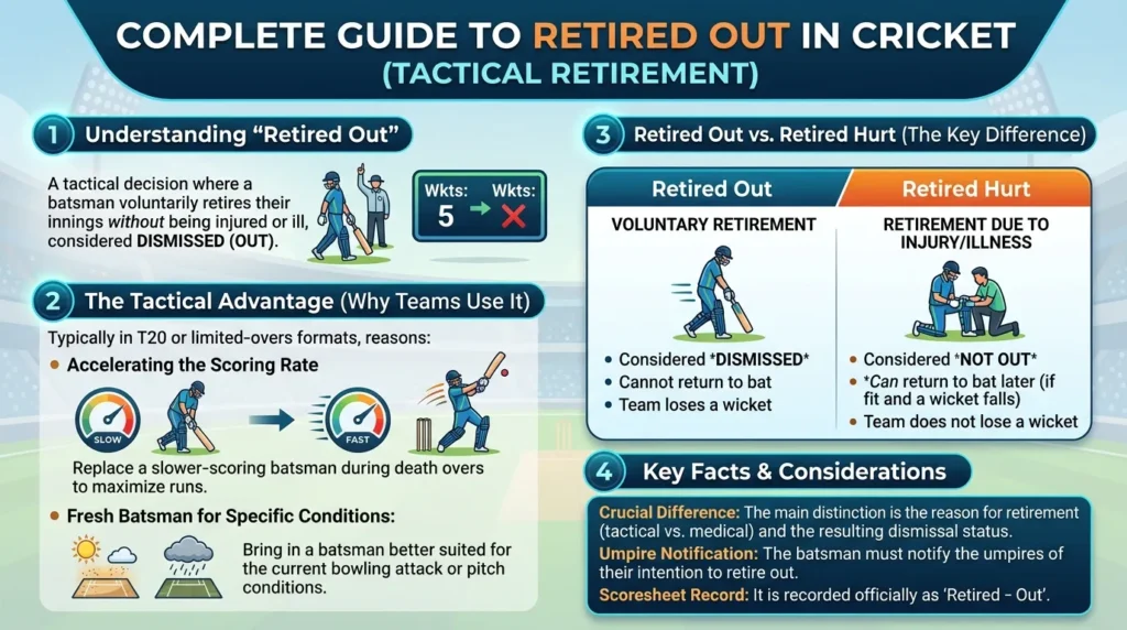 What is Retired Out