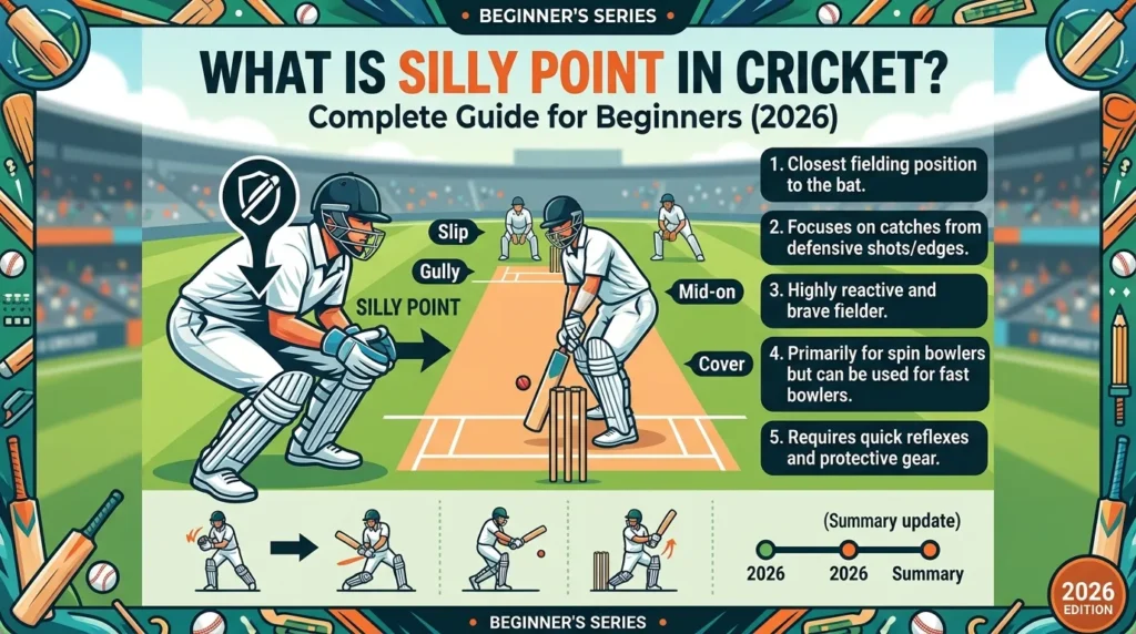 What is Silly Point in Cricket