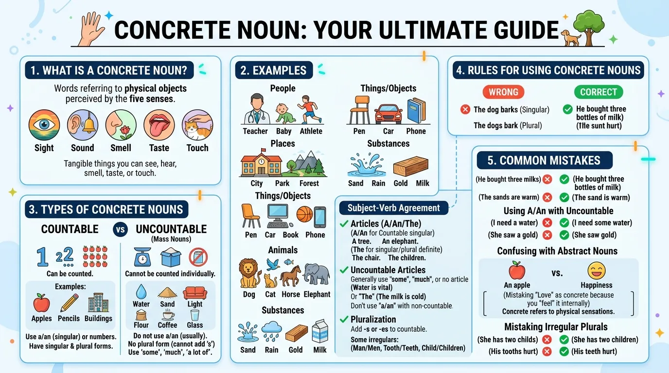 Concrete Noun