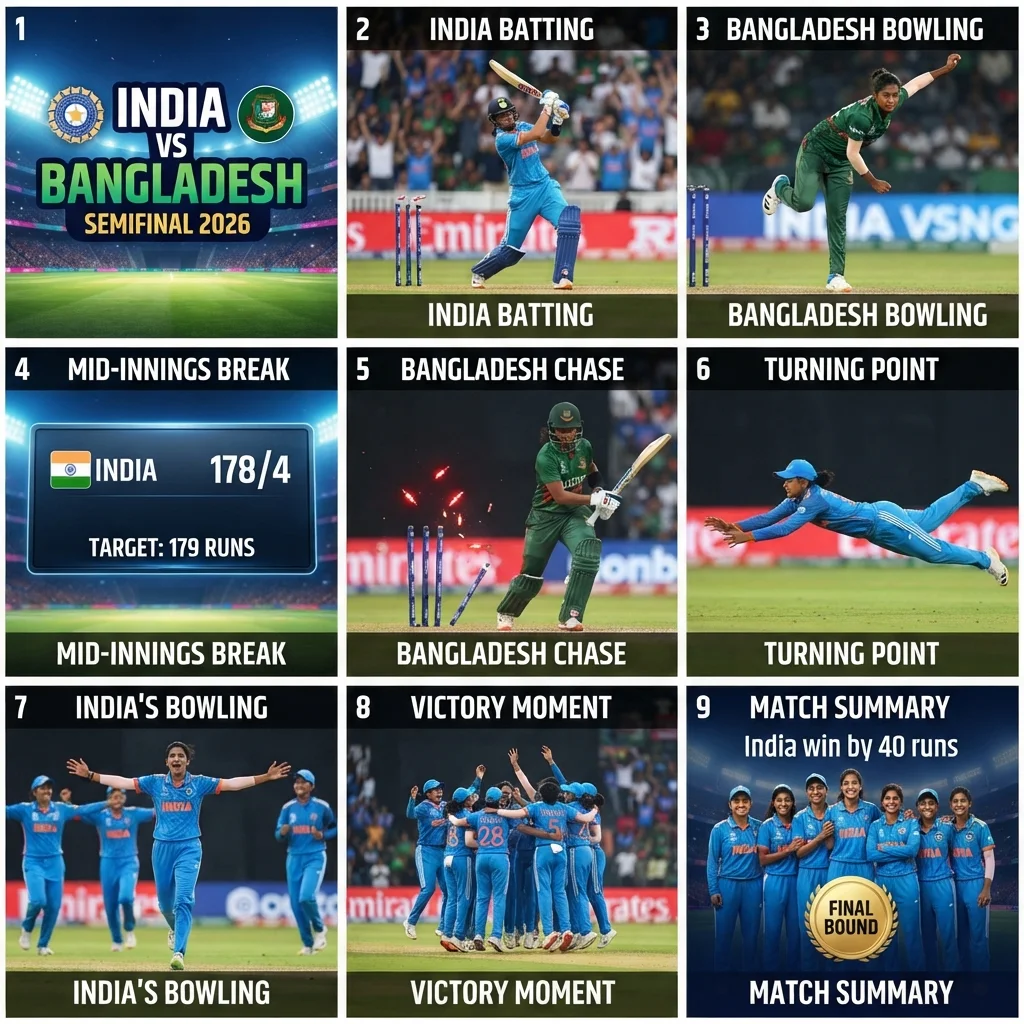 India Women vs Bangladesh Women Semifinal 2026