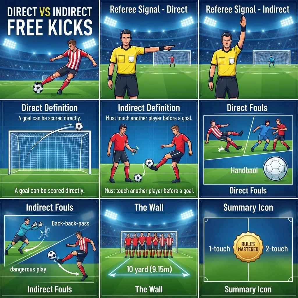 Direct vs Indirect Free Kick