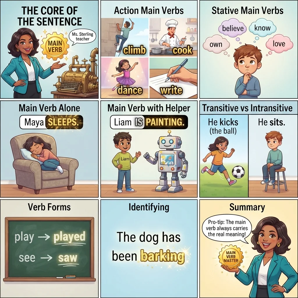 Main Verb
