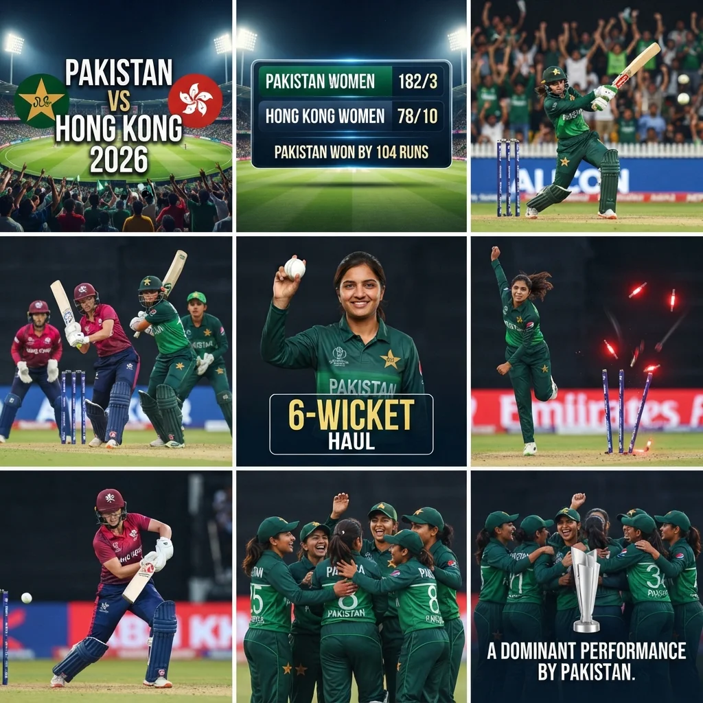 Pakistan Women vs Hong Kong Women