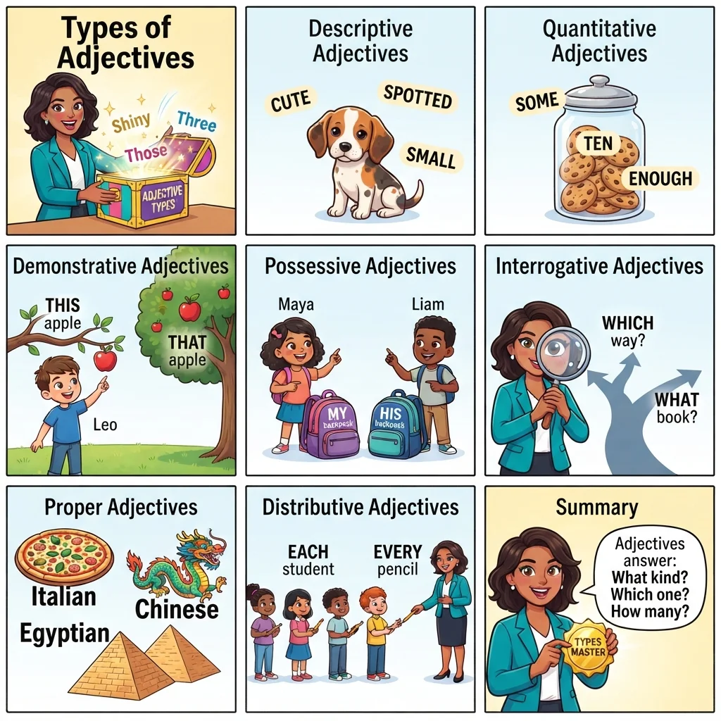 Types of Adjectives
