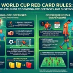 World cup red card rules