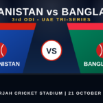 Afghanistan vs Bangladesh, 3rd ODI: Date, Time, Venue, Squads & Where to Watch