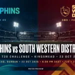 Dolphins vs South Western Districts, CSA T20 Challenge 2026: Date, Time, Venue, Squads & Where to Watch