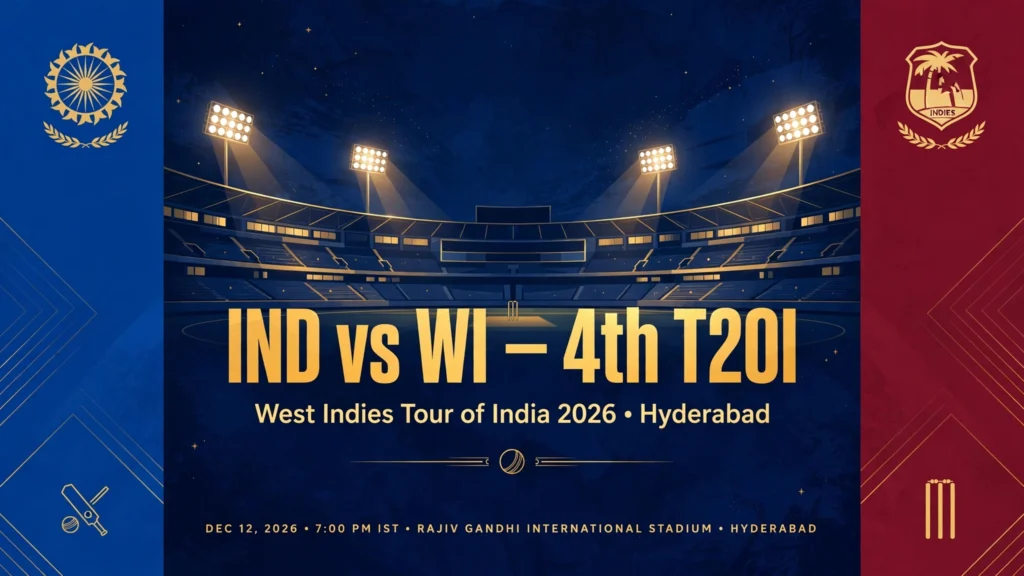 India vs West Indies, 4th T20I: Date, Time, Venue, Squads & Where to Watch