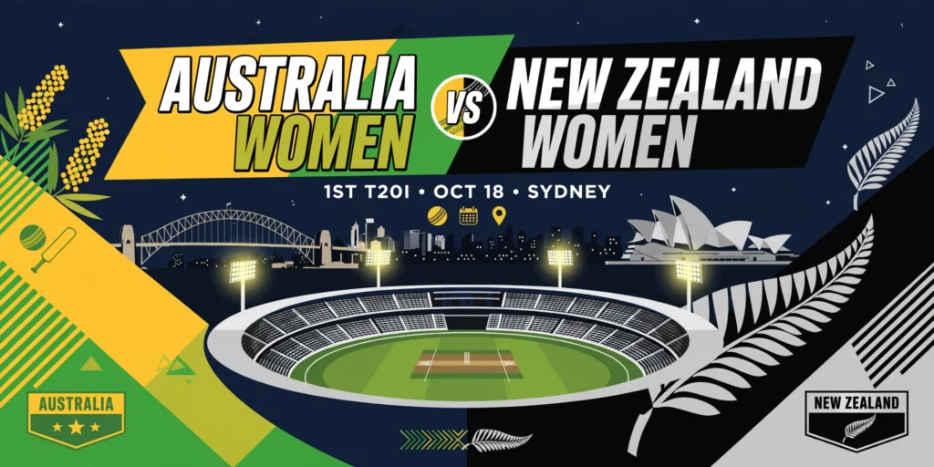 Australia Women vs New Zealand Women, 1st T20I 2026: Date, Time, Venue, Squads & Where to Watch