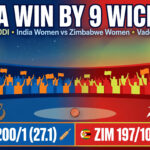 India Women vs Zimbabwe Women, 1st ODI 2026: Rawal's Century, Charani's 4/23 Power India to 9-Wicket Win