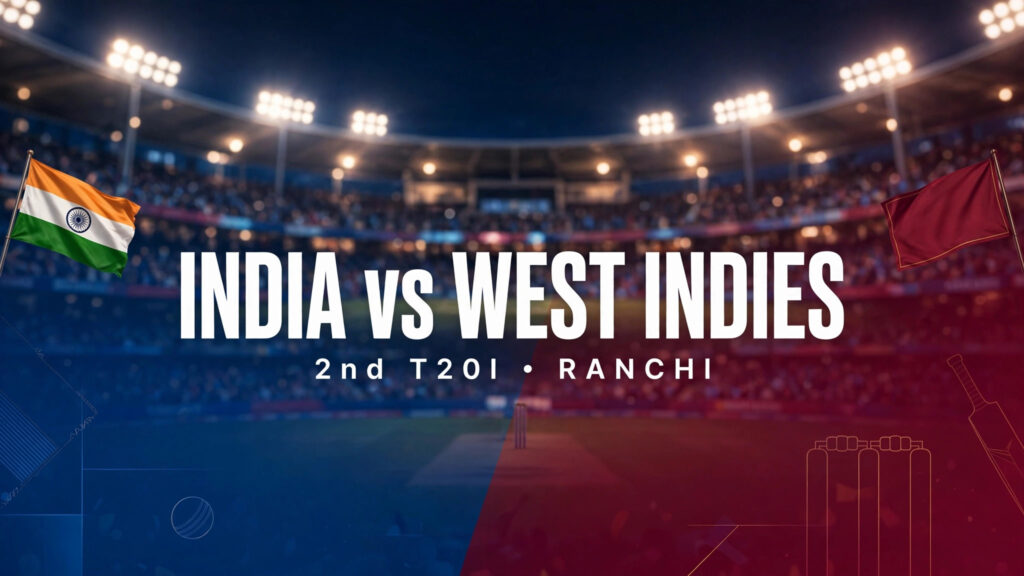 India vs West Indies, 2nd T20I: Date, Time, Venue, Squads & Where to Watch
