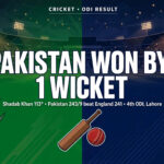 Pakistan vs England, 4th ODI 2026: Shadab's 113* Seals Thrilling One-Wicket Win