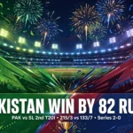 PAK vs SL 2nd T20I: Pakistan Crush Sri Lanka by 82 Runs to Clinch Series