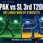 PAK vs SL 3rd T20I: Sri Lanka Beat Pakistan by 8 Wickets, Pakistan Take Series 2-1
