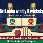 Pakistan vs Sri Lanka, 5th ODI: Sri Lanka Crush Pakistan by 8 Wickets to Reach Tri-Series Final
