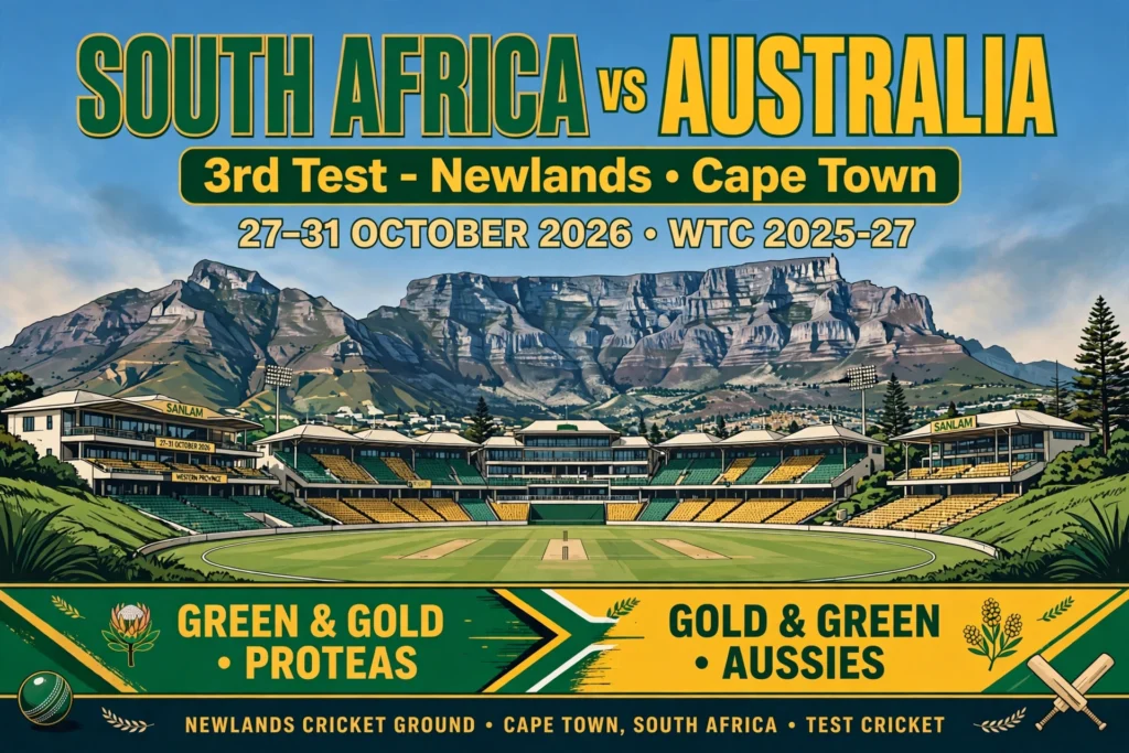 South Africa vs Australia, 3rd Test: Date, Time, Venue, Squads & Where to Watch
