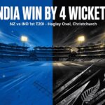 New Zealand vs India, 1st T20I 2026: India Win By 4 Wickets in Record Chase